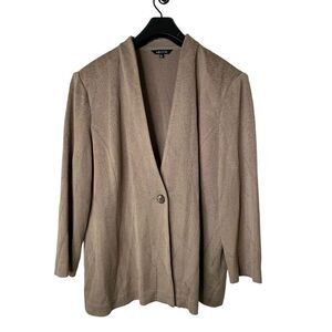 Misook cardigan button front jacket sweater women's size XL